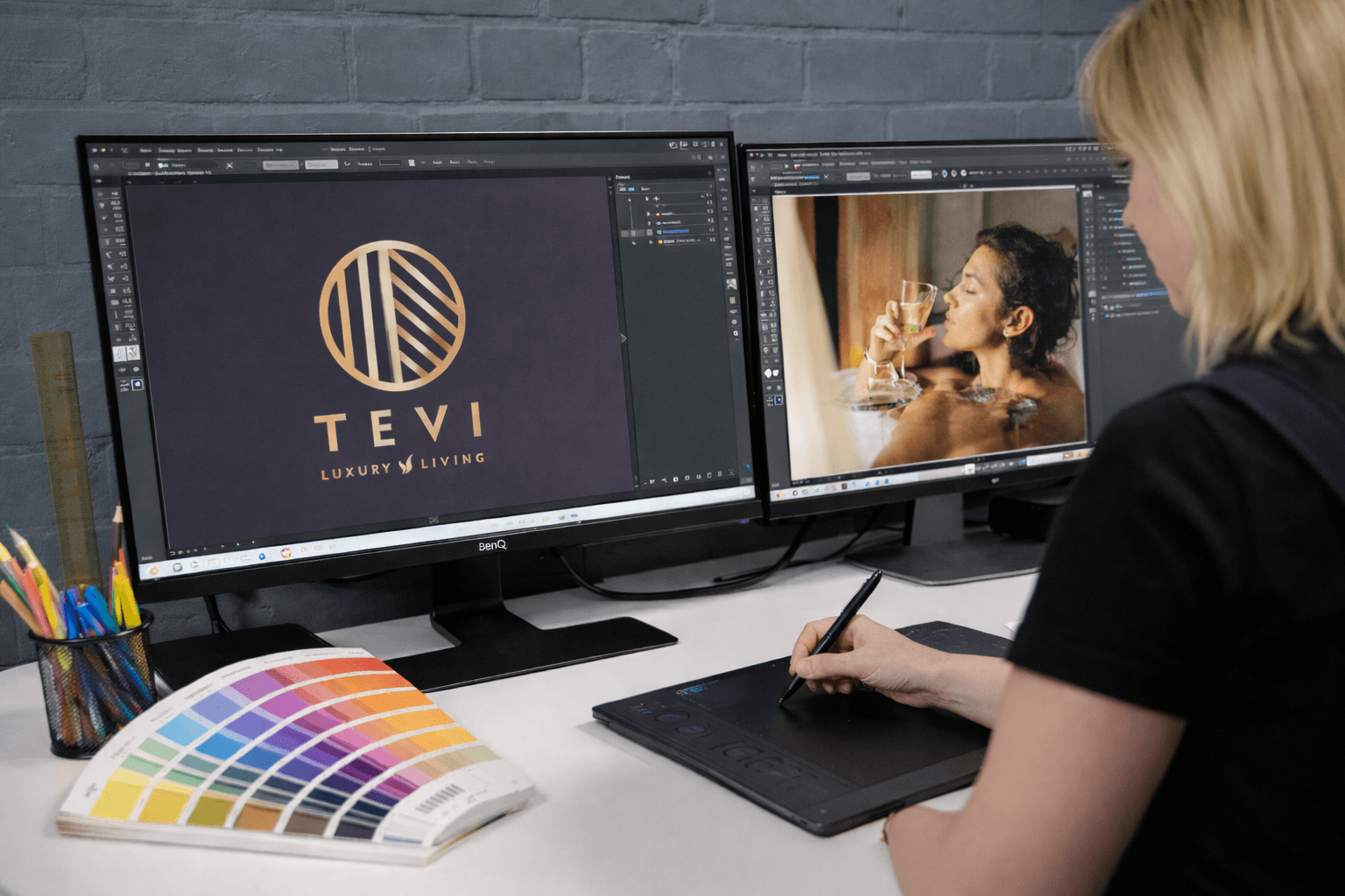 Corporate branding and logo design