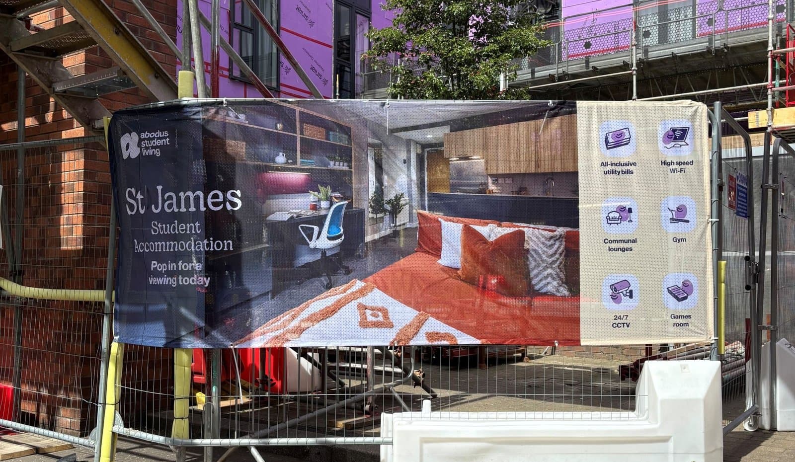 PBSA Mesh Banners